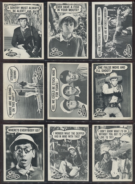 1965 Topps Gilligan's Island Complete Set of (55) Cards