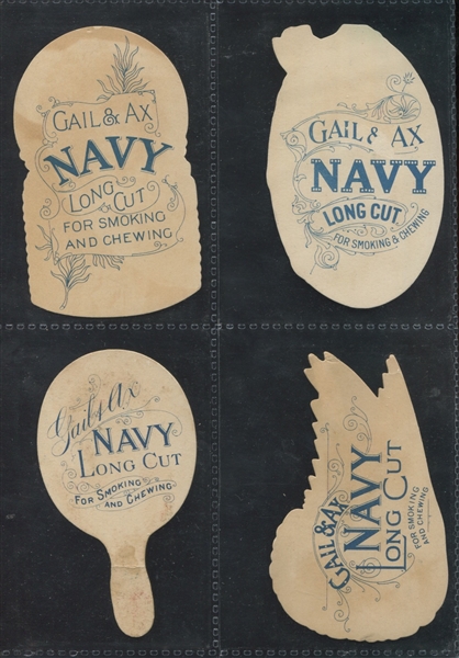 N122 Duke Gail & Ax Navy Long Cut Die Cut Novelties Lot of (5) Cards