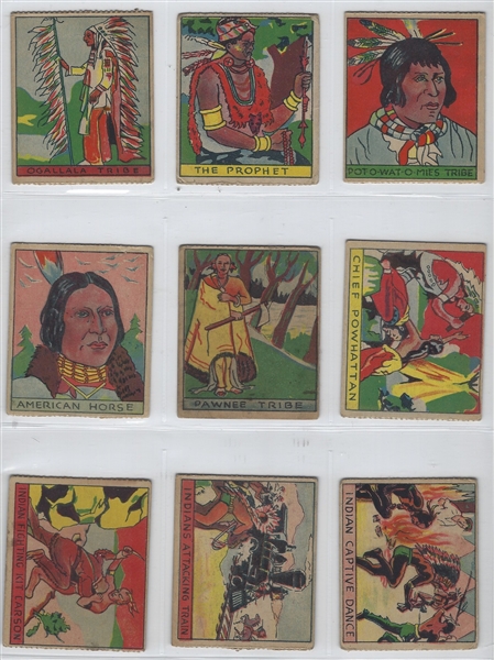 R128-2 Series of 48 Wild West Cards Complete set of (48)