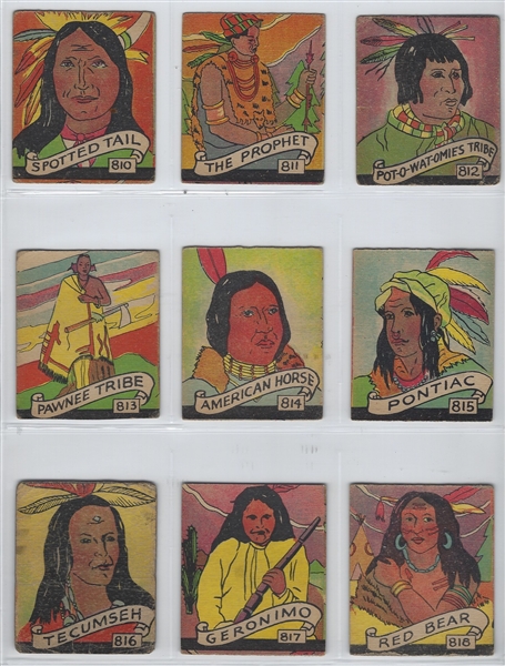 R131 Series of 48 Wild West Complete Set of (48) Cards