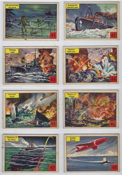 V339-9 Parkhurst Operation Sea Dog Complete Set of (50) Cards
