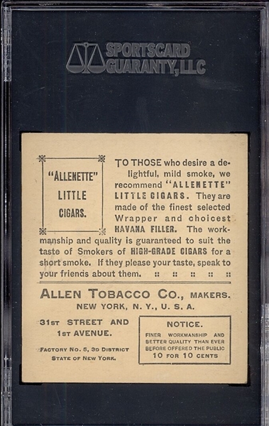 T115 Allen Tobacco Views and Art Studies - Prime Minister Katsura SGC84
