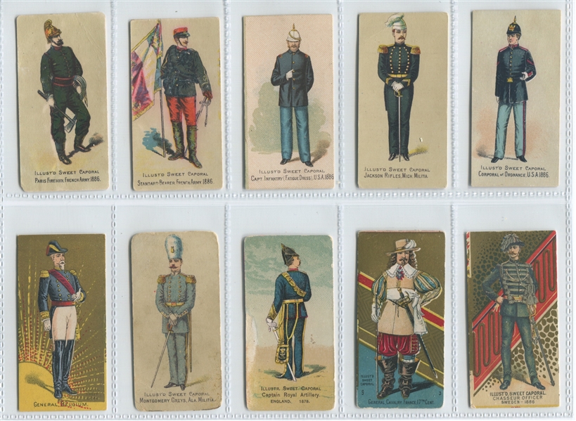 N224 Kinney Military Lot of (257) Mostly Different Cards