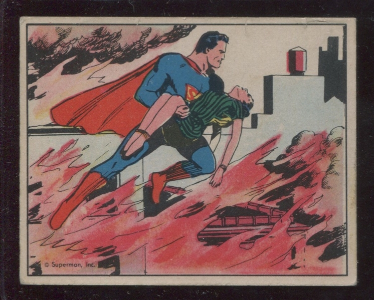 R145 Gum Inc Superman #28 The Flames of Doom