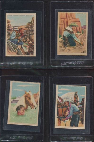 F278-19 Post Cereal Roy Rogers Pop-Out Card Complete Set of (36) Plus Extras