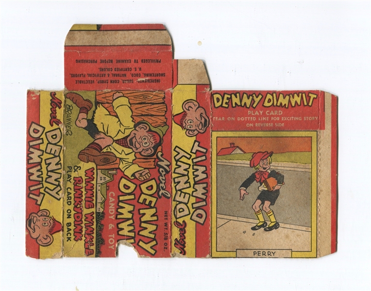 R722-12 Novel Candy Denny Dimwit Near Full box #2 Perry Winkle
