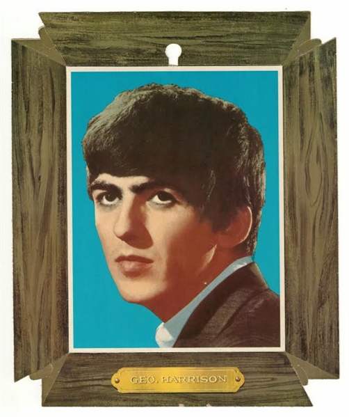 Lot of (3) Beatles Interesting Cardboard Pieces