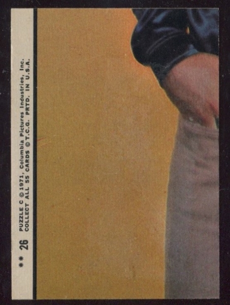 1971 Topps Bobby Sherman Test Card #26 - The Swingin' Singer!