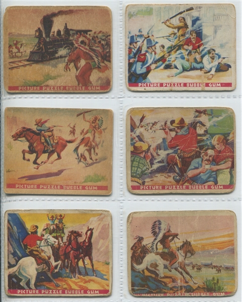 R172 Gum Inc Wild West Complete Set of (48) Cards