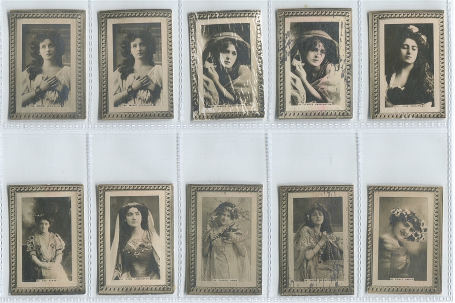 C90 Imperial Tobacco Actress Lot of (36) Cards