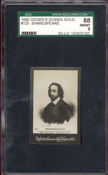 1900 Ogden's Tobacco Shakespeare SGC88 NMMT Card