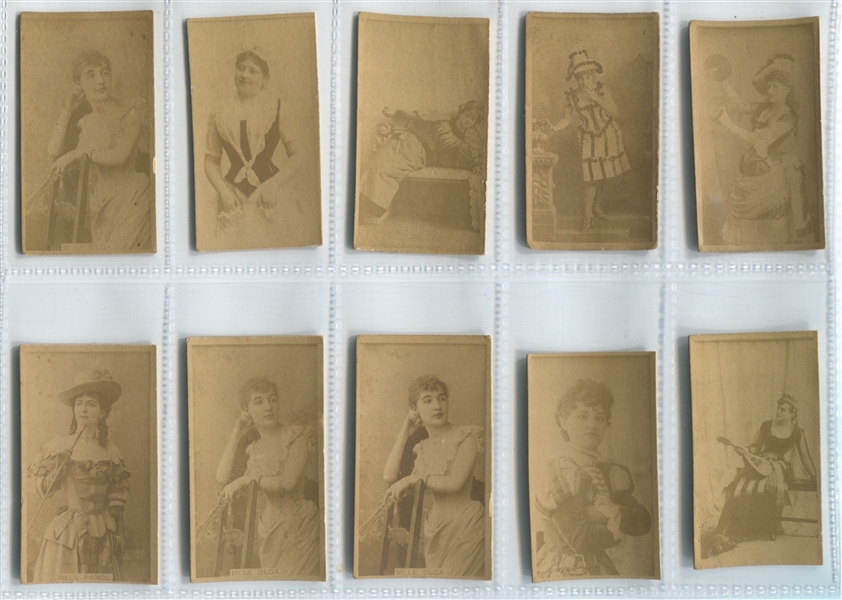 N245 Duke Tobacco Actress Lot of (182) Cards