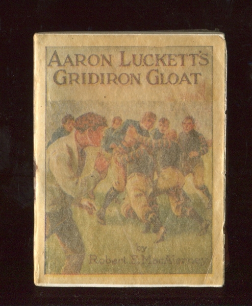 T307 Egyptienne Straights Story Booklets - Aaron Luckett's Gridiron Gloat with Original Glassine