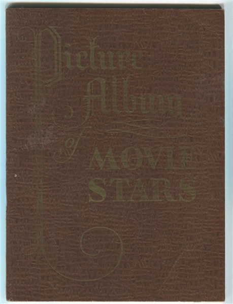 1930's Picture Album of Movie Stars with (16) Plates