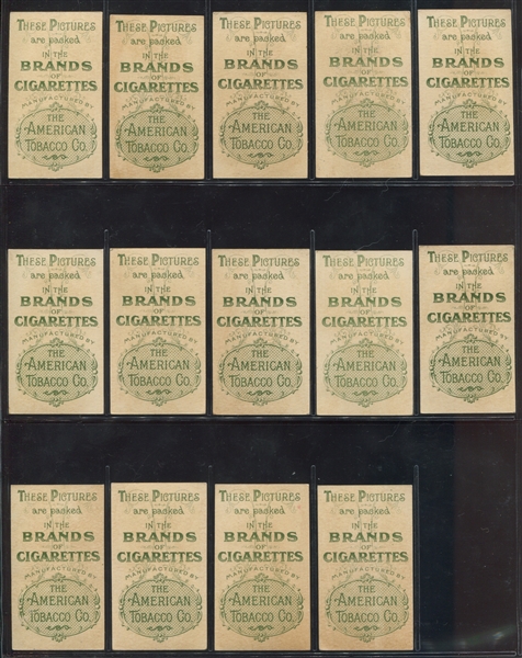 T400 American Tobacco Company Actresses and Girls Collection of (81) Different Including Three Near/Partial Sets