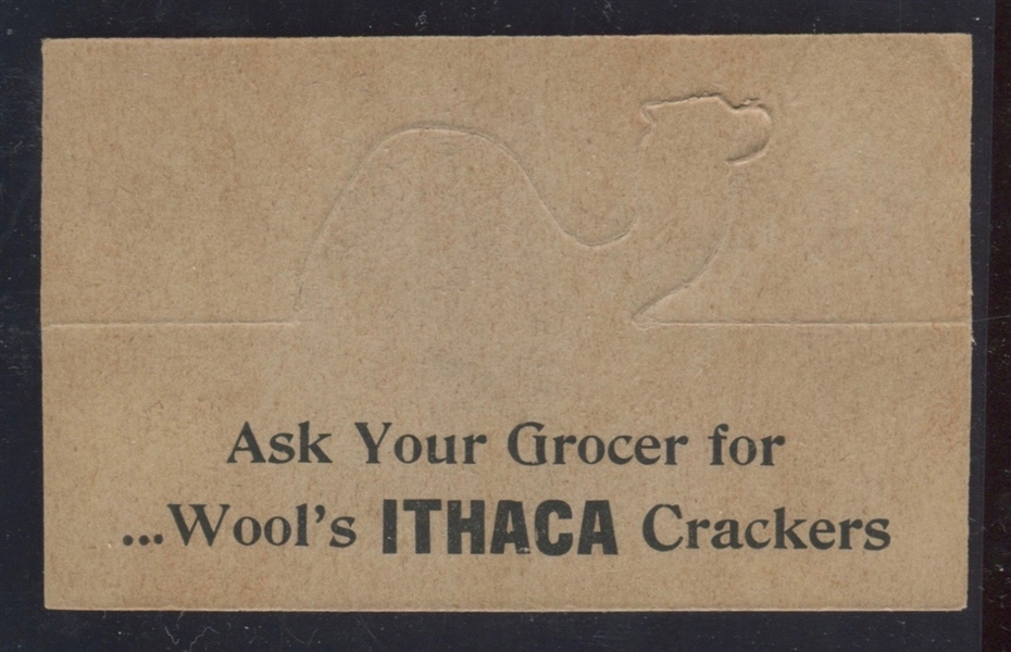 D11 Ithaca Crackers Animal Cutouts Lot of (4) Cards