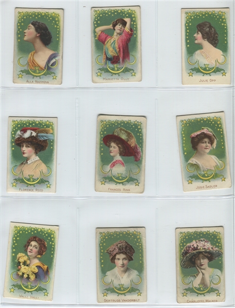 T27 Fatima Actress Complete Set of (84) Cards