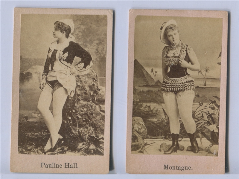 Great lot of (4) CDV's featuring (3) Actresses and (1) Composite Actress Photos