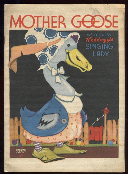 1933 Kellogg's Mother Goose Story Booklet 
