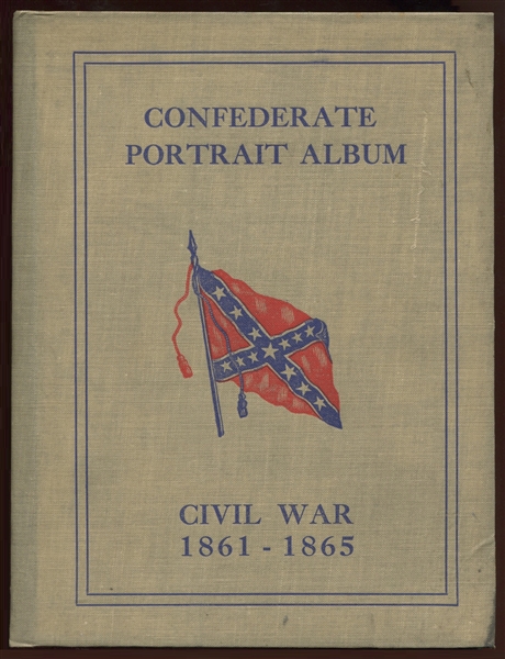 E-UNC American Chicle Kis-Me Gum Confederate Portrait Album with Complete Set 