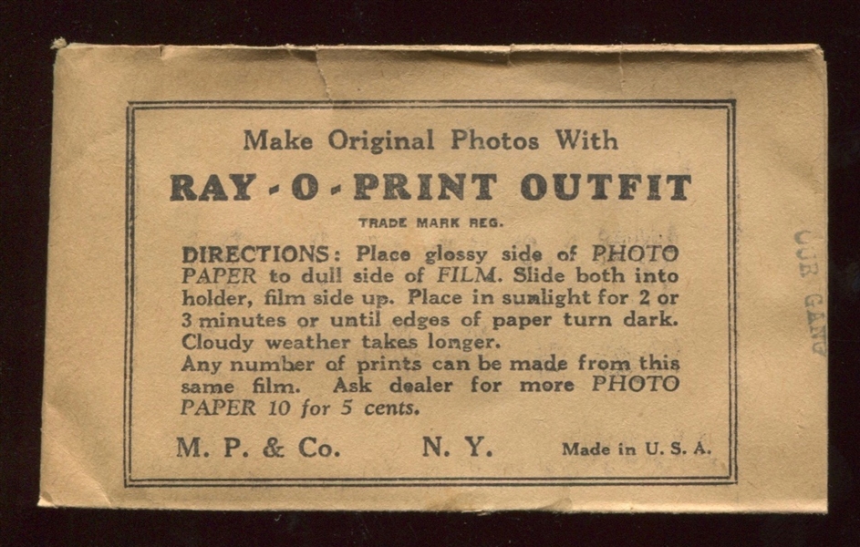 R199 Ray-O-Print Our Gang Unopened Type Pack