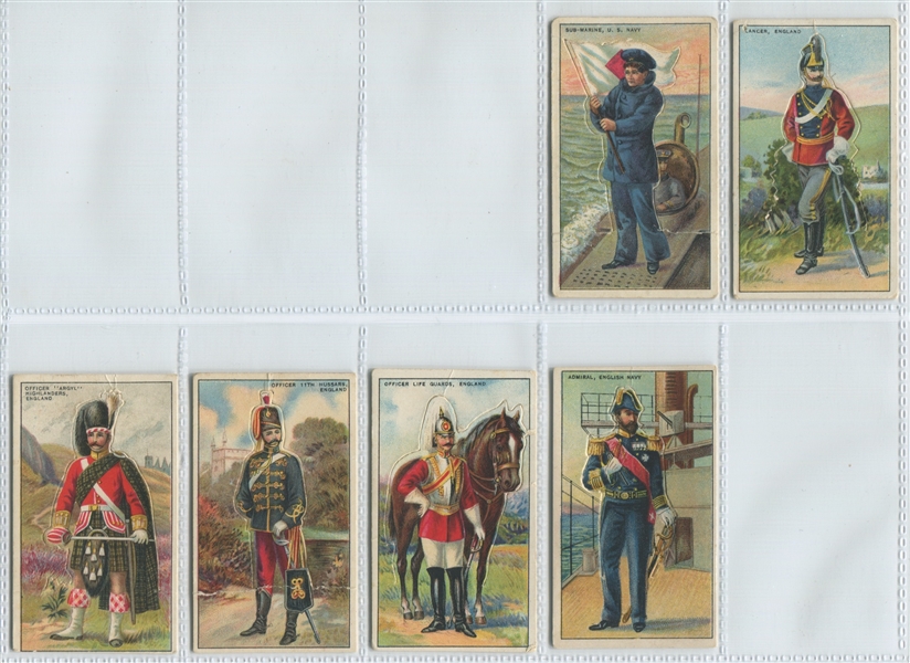 T81 Recruit Little Cigars Military Near Set (31/50) Cards