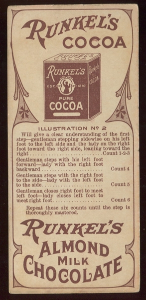 Runkel's Cocoa Trade Card - Hesitation Waltz #2