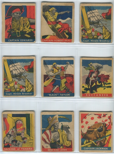 R790 Leaf Pirates Lot of (30) Cards