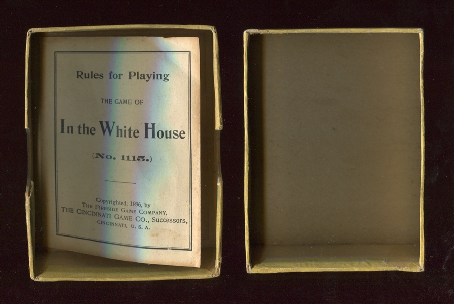 Interesting 1900's Card Deck - In the White House