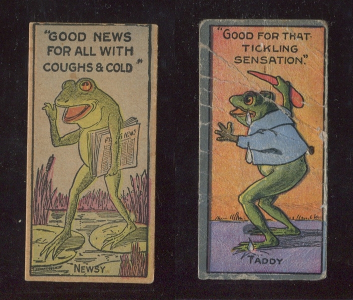 H700 Frog In Your Throat Trade Cards Lot of (2) Cards
