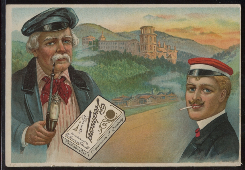 Piedmont Advertising Oversized Trade Card - Germany