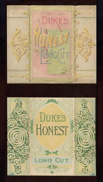 N96 Duke Honest Long Cut Actress Folders Lot of (14) Cards