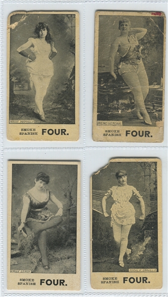 N581 Spanish Four Actress Lot of (19) Cards