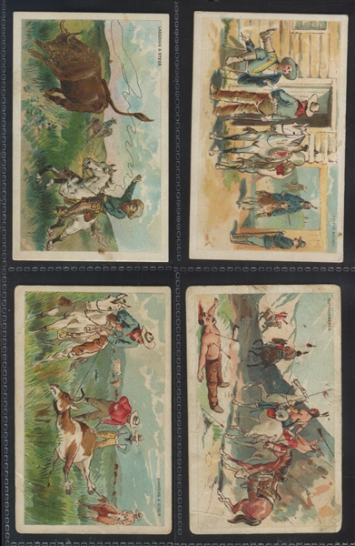 N105 Duke Tobacco Cowboy Scenes Lot of (24) Cards