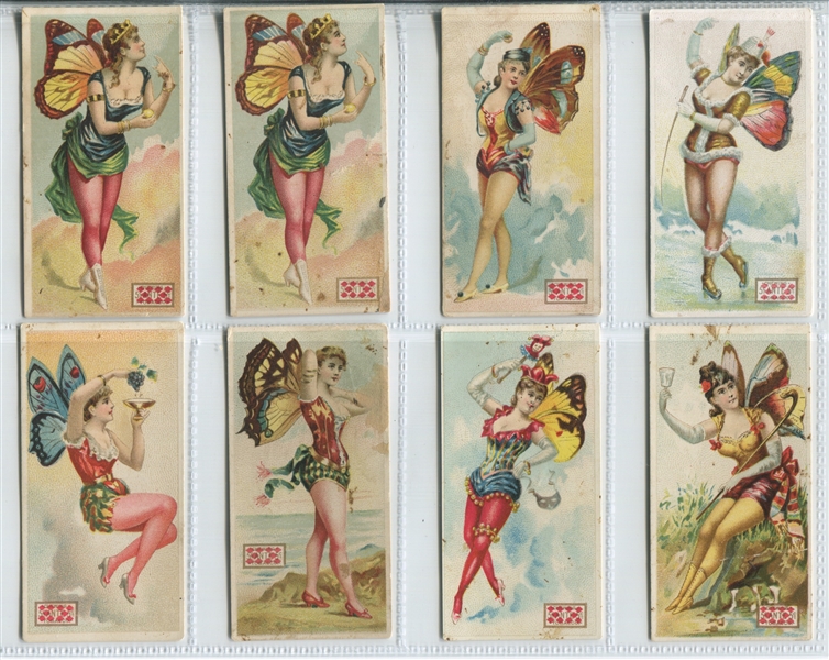 N256 Lorillard Tobacco Ancient Mythology Burlesqued Lot of (15) Cards