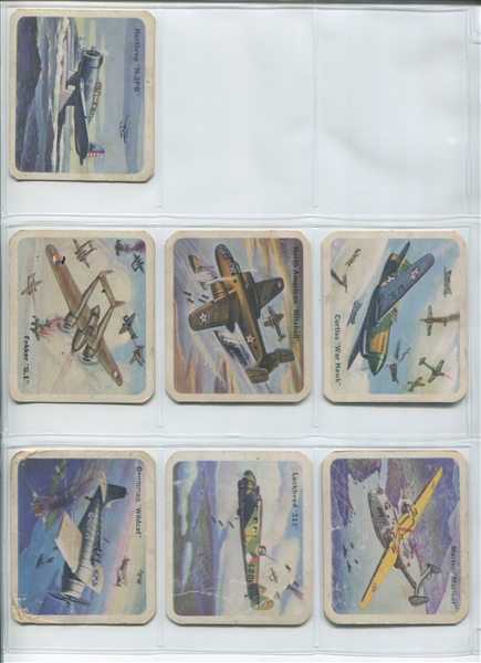 V407 Cracker Jacks UN Battle Planes Series of 98 Near Set (85/98)