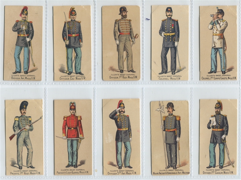 N224 Kinney Military Lot of (47) Cards