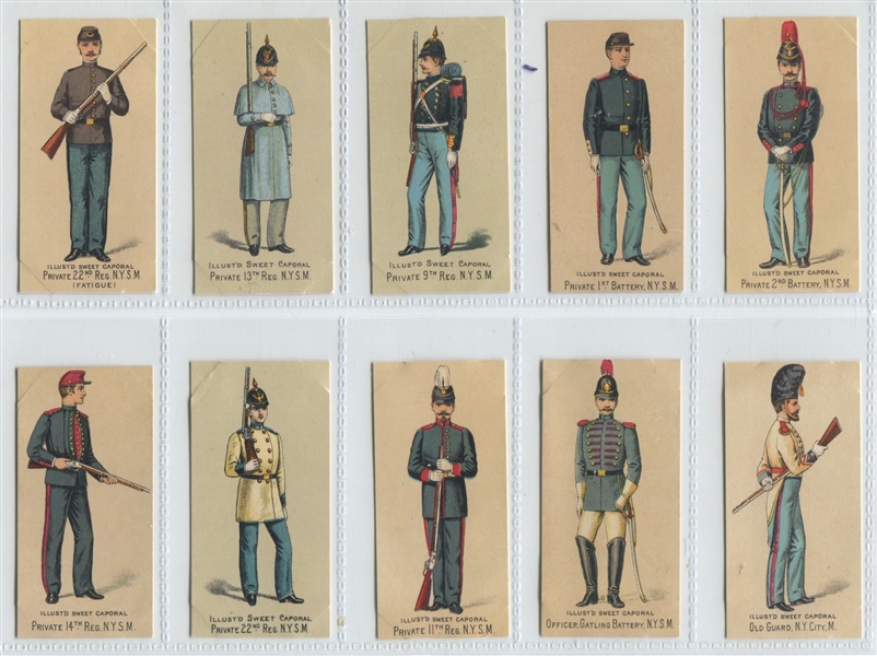 N224 Kinney Military Lot of (47) Cards