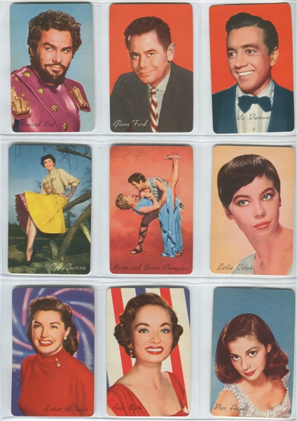1955 MGM Complete Set of (18) Cards