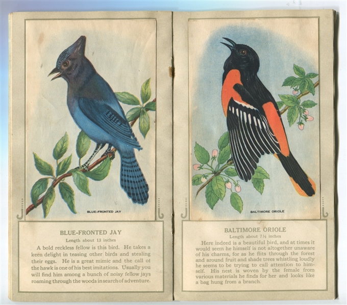D119 Betsy Ross Bread Birds Complete Set of (24) in Original Album with Mailer