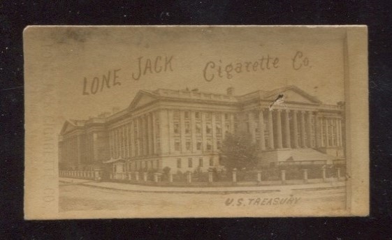 N372 Lone Jack Tobacco Scenes - U.S. Treasury TOUGH TYPE