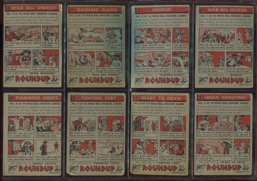 1956 Topps Round Up Complete Set of (80) Cards