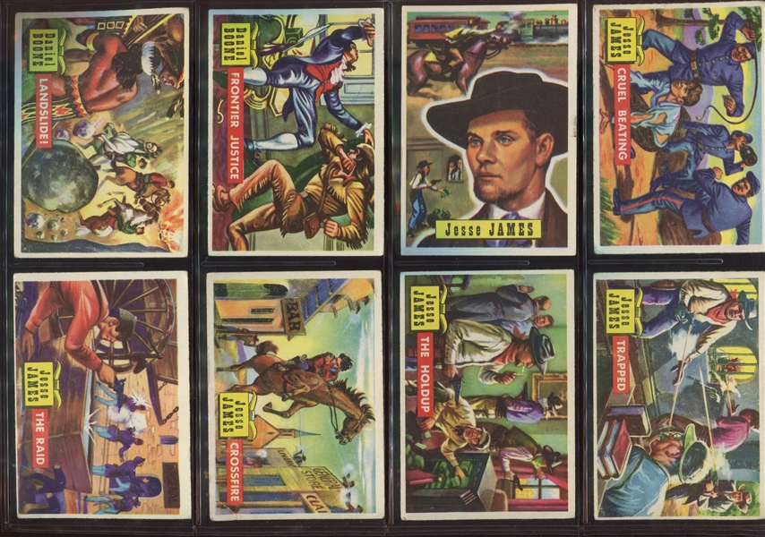 1956 Topps Round Up Complete Set of (80) Cards