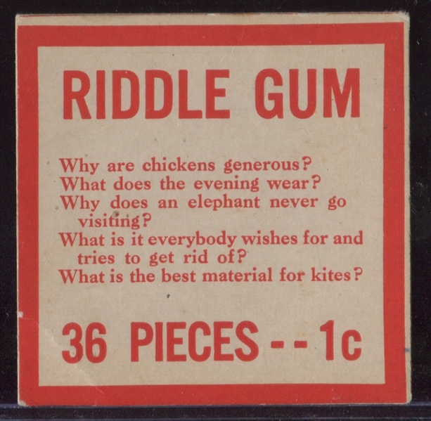 R806 Helmet Co Riddle Gum Extremely Tough Type Card