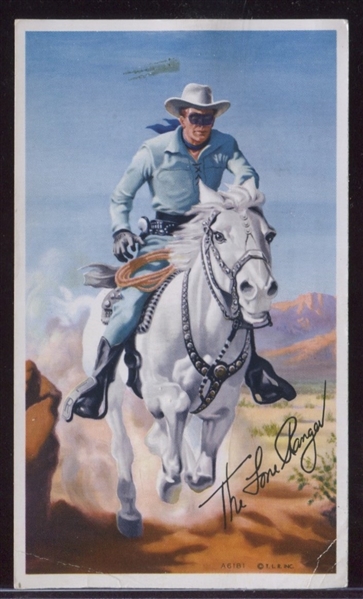 F-UNC? General Mills Lone Ranger Type Card