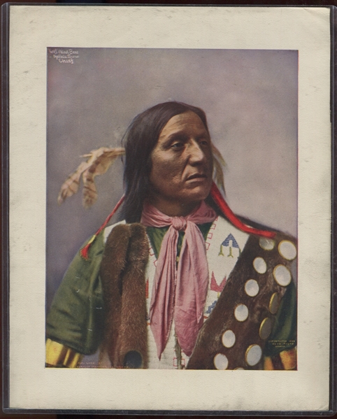 Beautiful 1899 Heyn Photos of Omaha picture of Chief Left Hand Bear