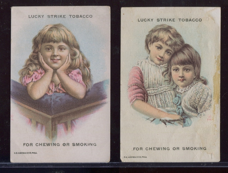 N563 Patterson Tobacco Lucky Strike Brand Possible Complete Set of (4) Cards