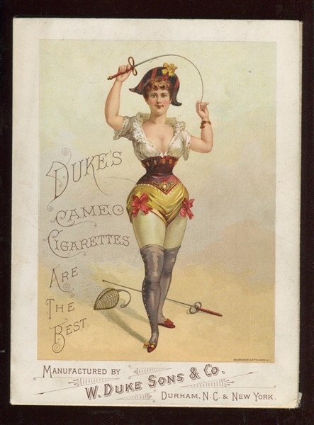A32 Duke & Sons Tobacco Sporting Girls Album/Folio - Incomplete