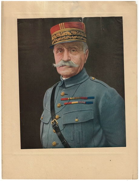 Periodical Complete Set of (4) Premiums of World War I Famous Generals