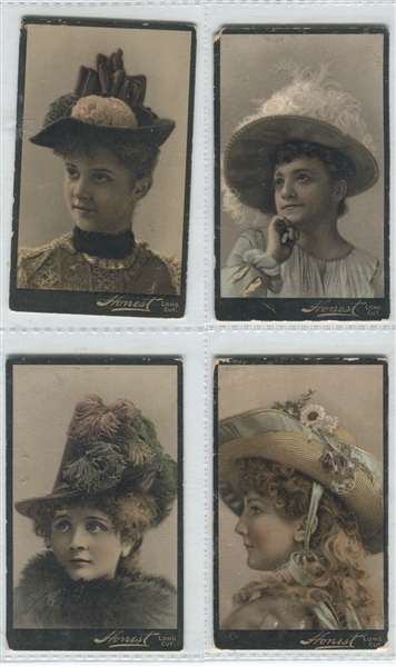 N131 Duke Tobacco Stars of the Stage - Third Series Near Set (17/25) Cards